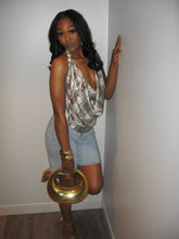 Load image into Gallery viewer, Metallic Beaded Accent Top
