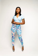 Load image into Gallery viewer, Take that leggings( Blue )
